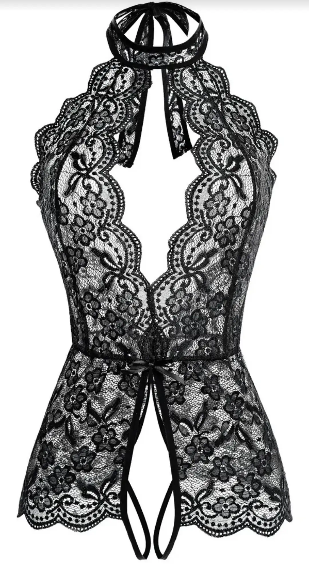 Lenceria sexy negro talla Ch-M