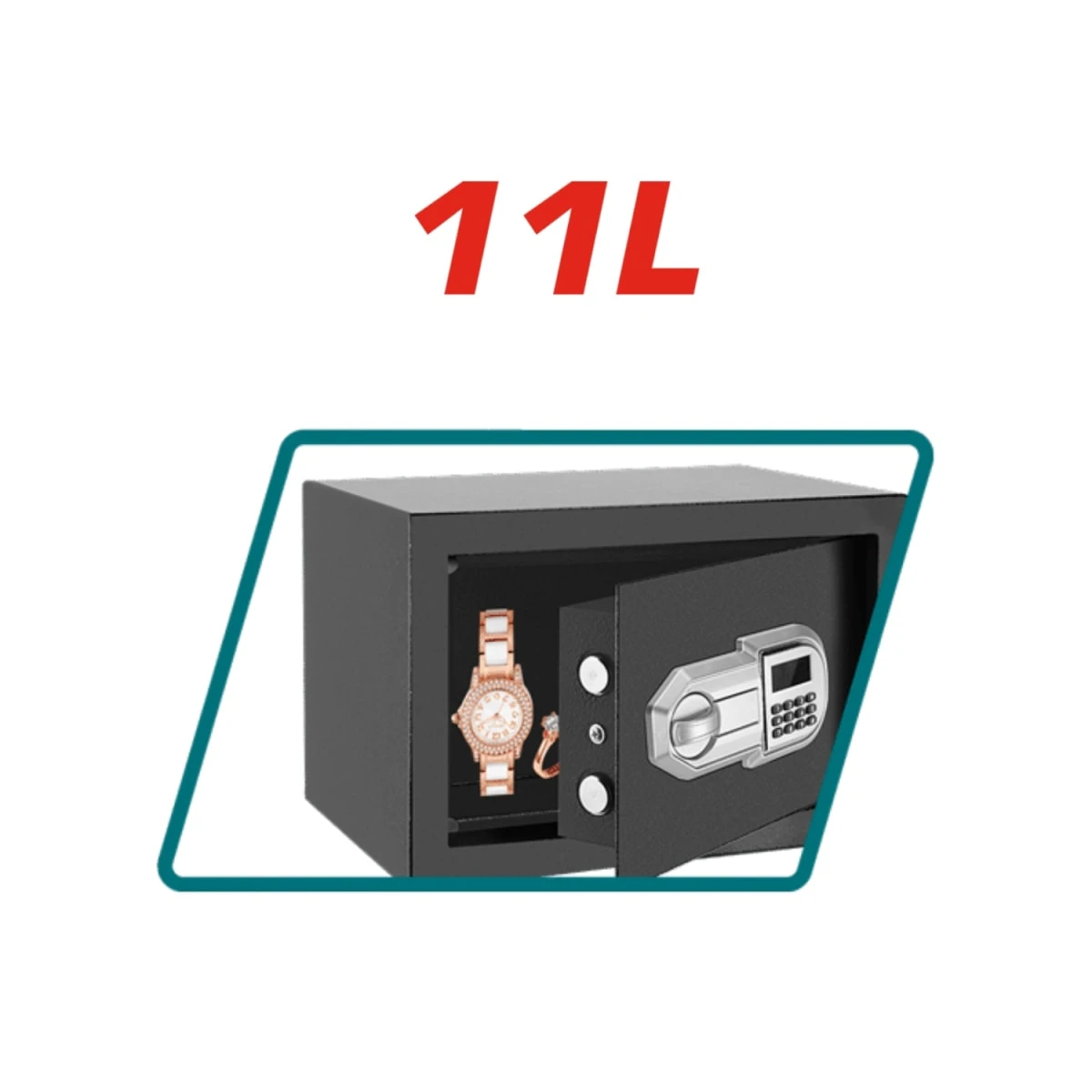 TESF2001 Caja fuerte electronica 11l total 2