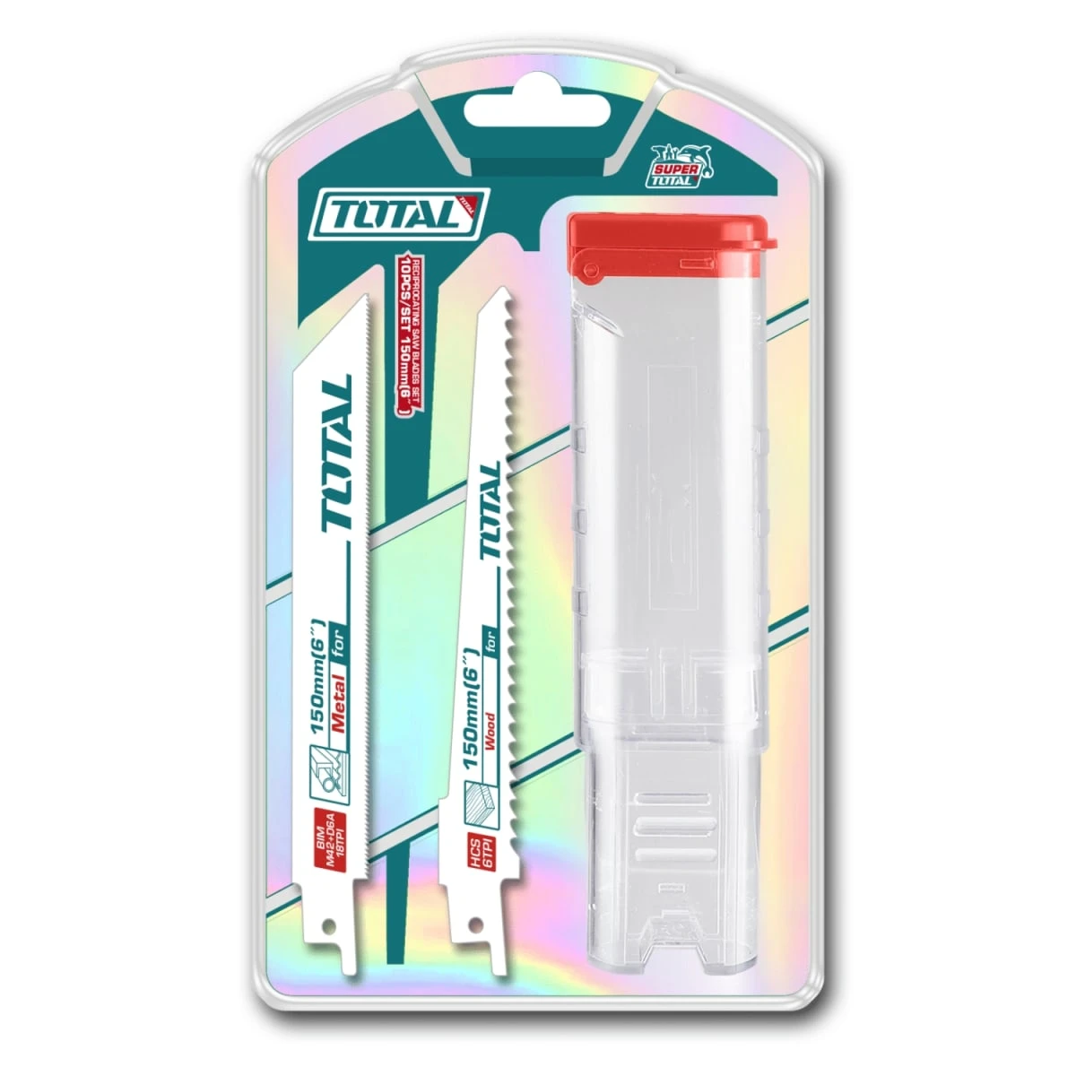 TAC521002 Set de cuchillas para sierra sable 10pc total