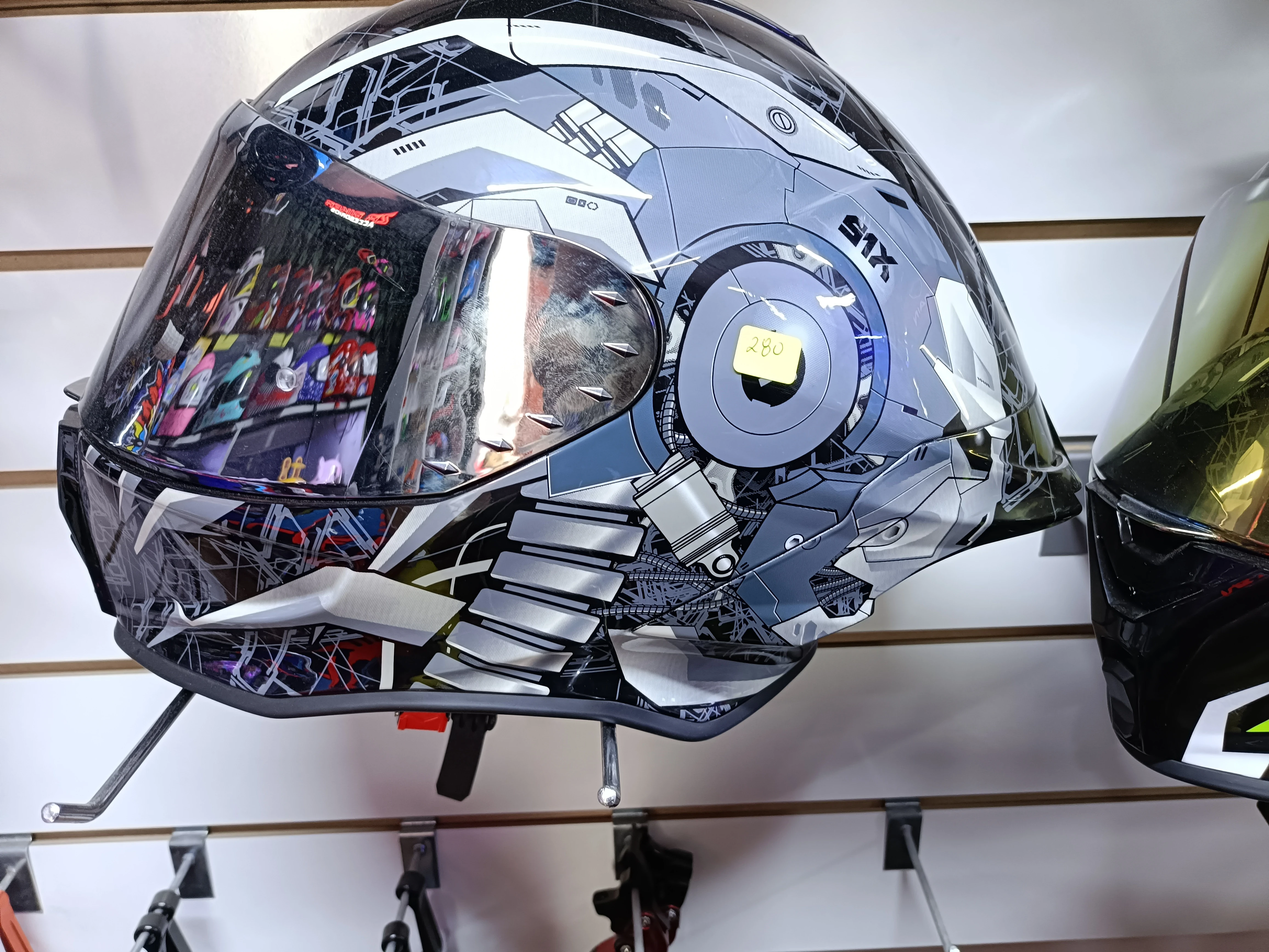 CASCOS KRAIN VISOR TORNASOLADO  7
