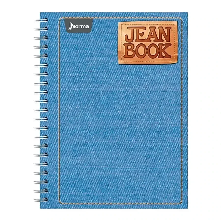 Cuaderno profesional c5 jean book 200 h espiral-doble 4