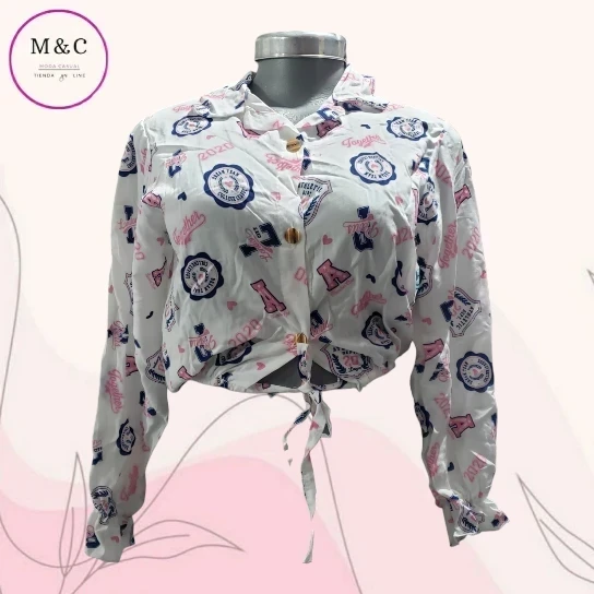 Blusa Talla G manga larga 