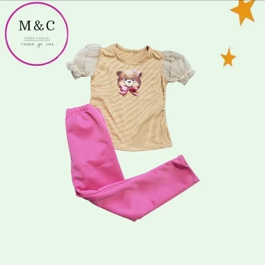Conjunto T- 6 pantalon y blusa  3