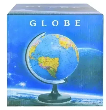 Globo terráqueo de 21 cm  de plástico  3