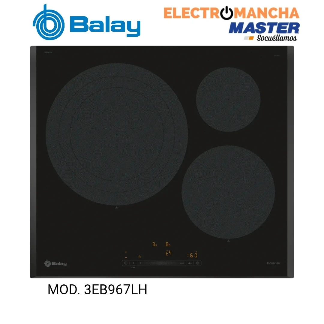 ENCIMERA INDUCCION BALAY 3EB967LH ZONA 32 CM.