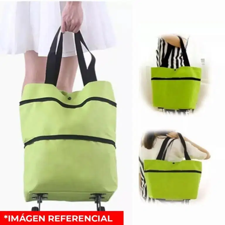 BOLSA DE COMPRAS EXPANDIBLE CON RUEDAS