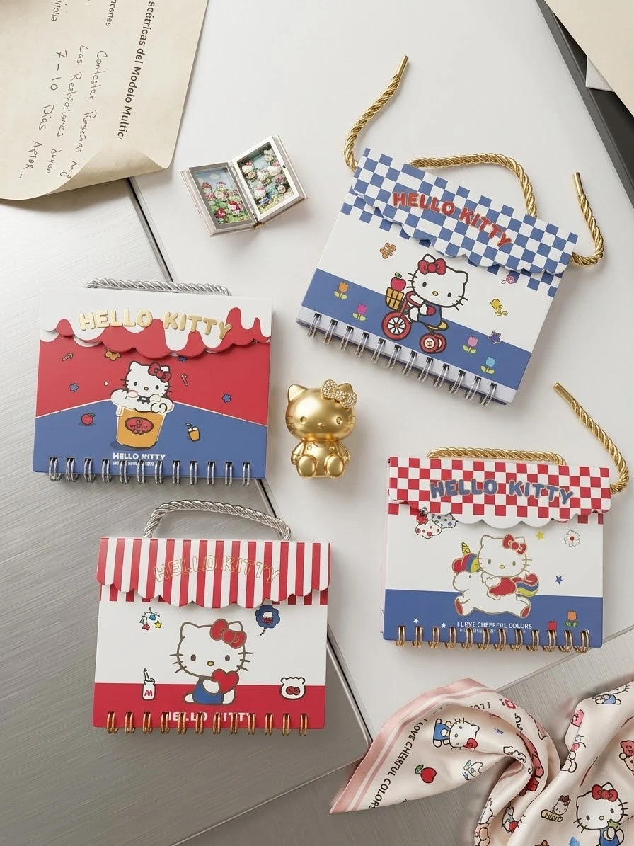 SET DE 4 mini libretas-bolso hello kitty 2