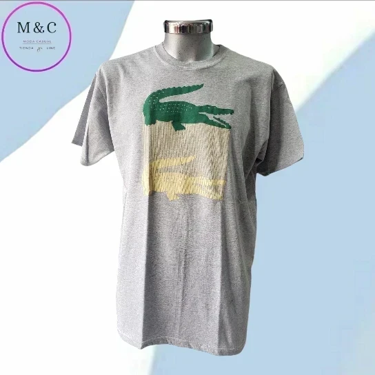 Playera T-G relieve