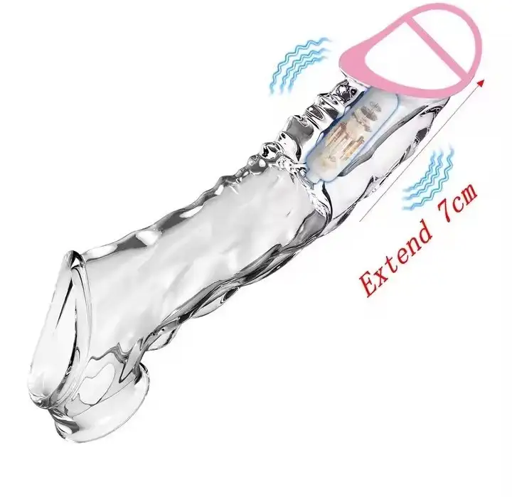 Funda Extensora con Vibrador Interno Tipo Bala 3