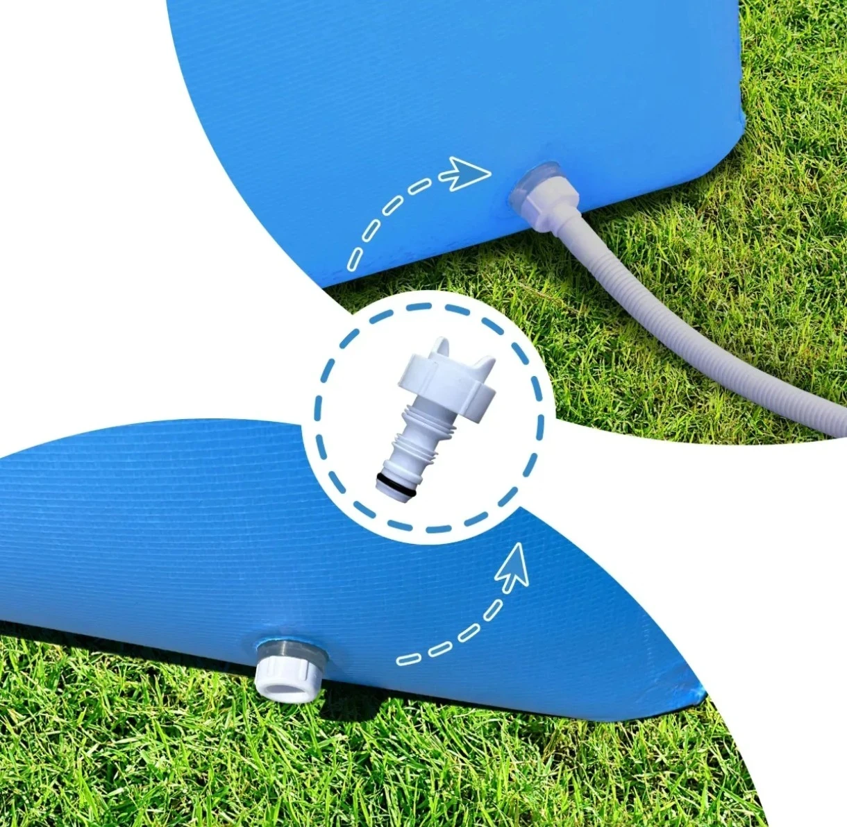 Pileta Circular estructural Avenli 9495lts 4.2mtsx84cm Familiar 3