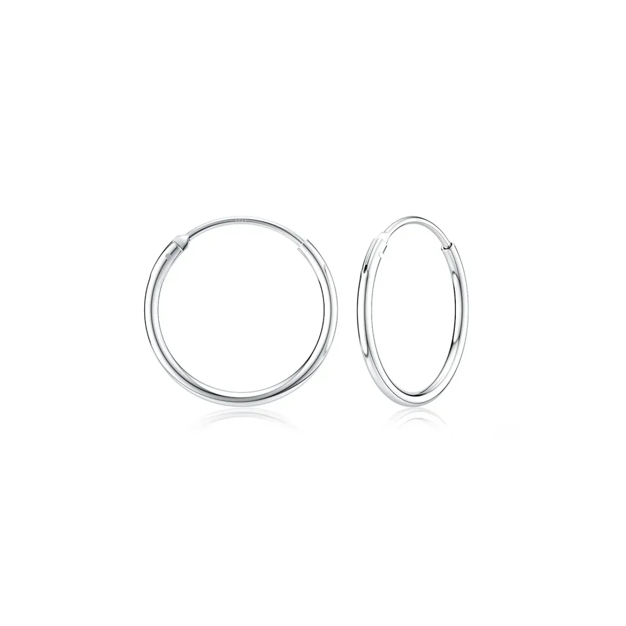 Pendientes Aros Lisos 