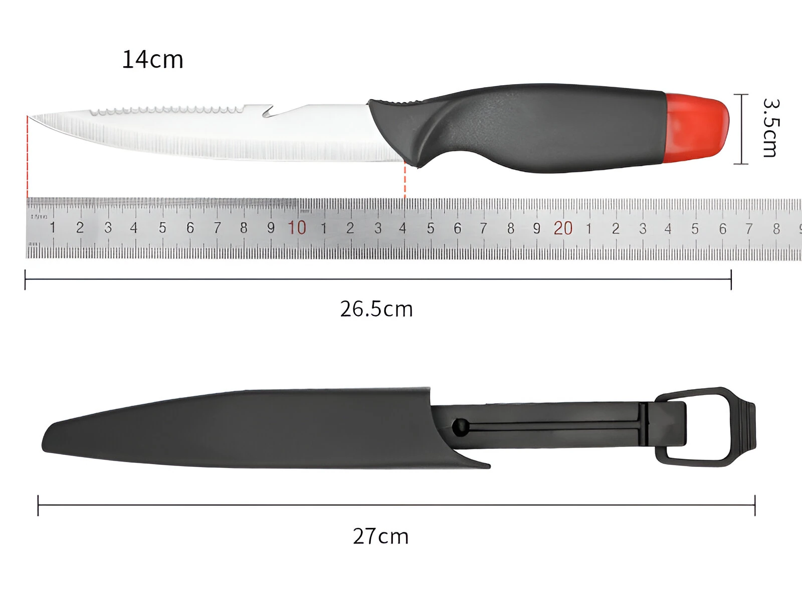 CUCHILLO PARA PESCA Y CAMPING 3
