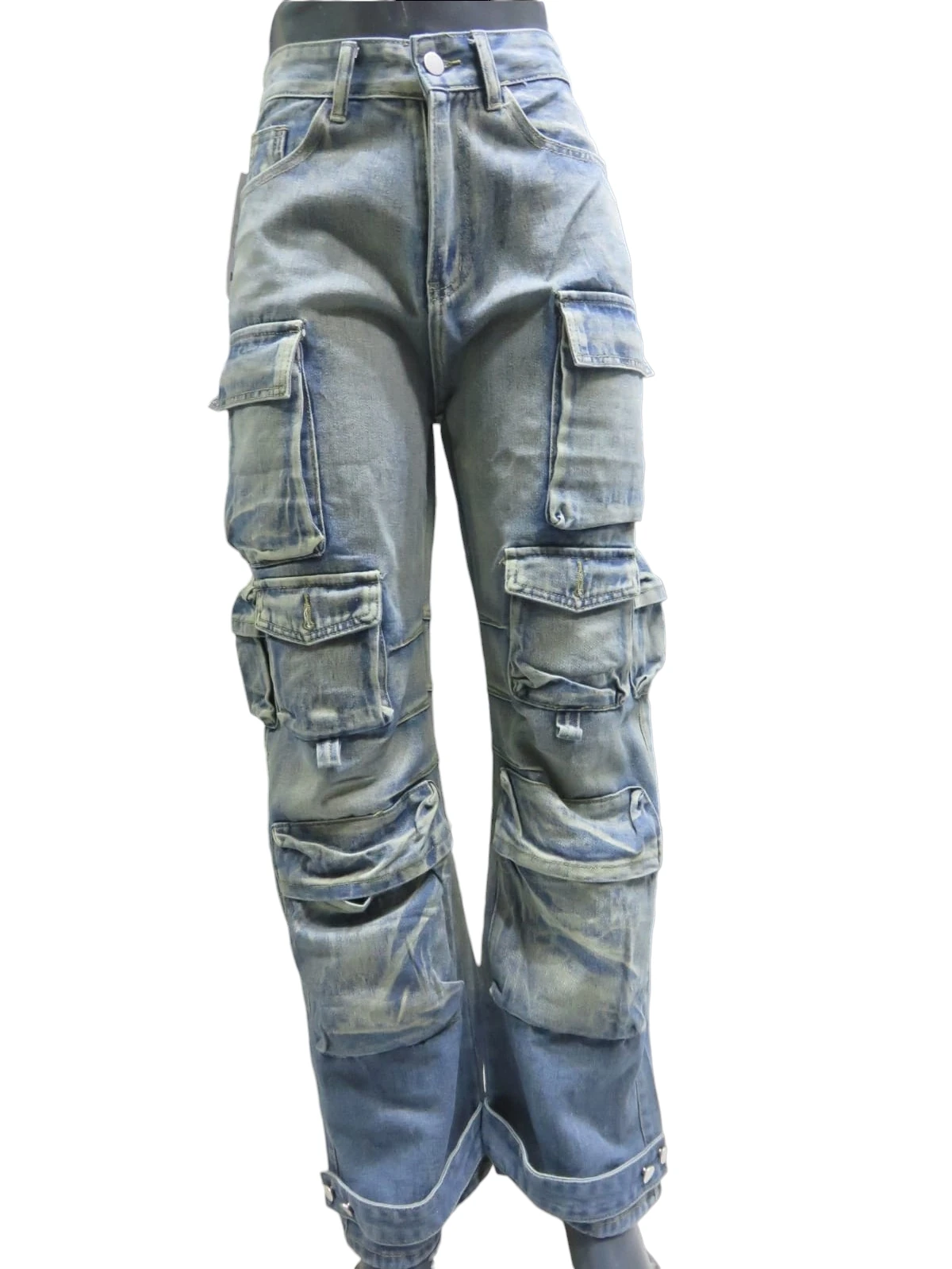 Pantalon Azul cargo