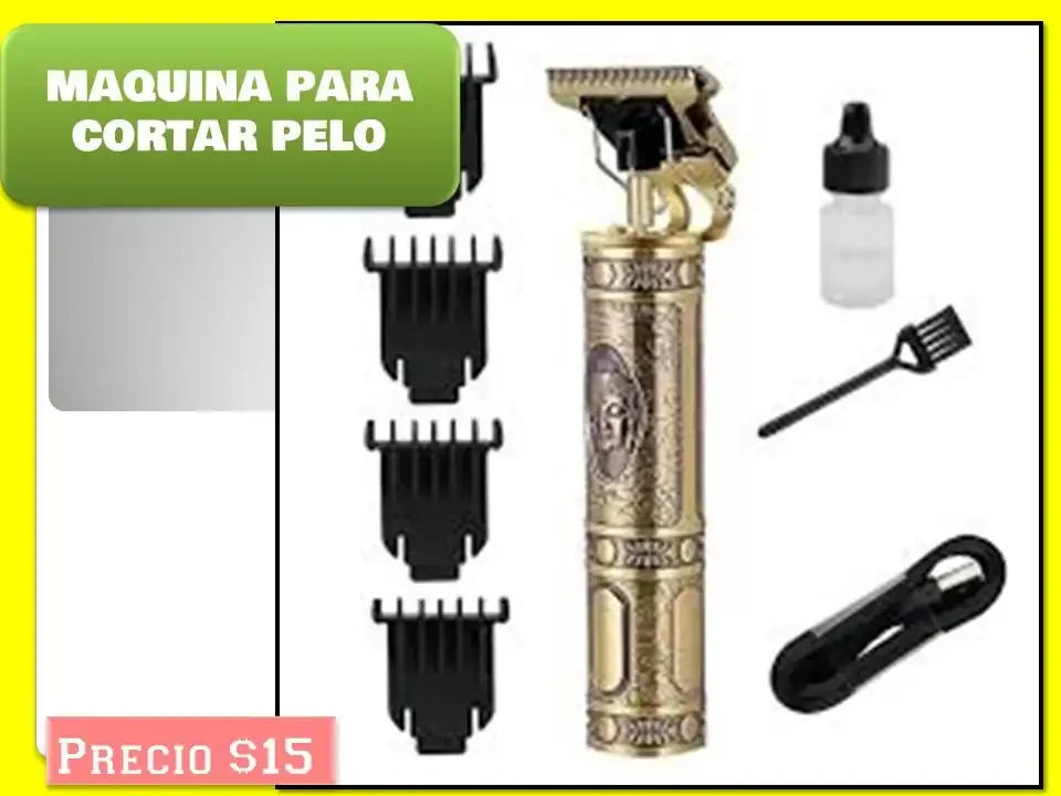 Máquina recargable para barba y pelo  2