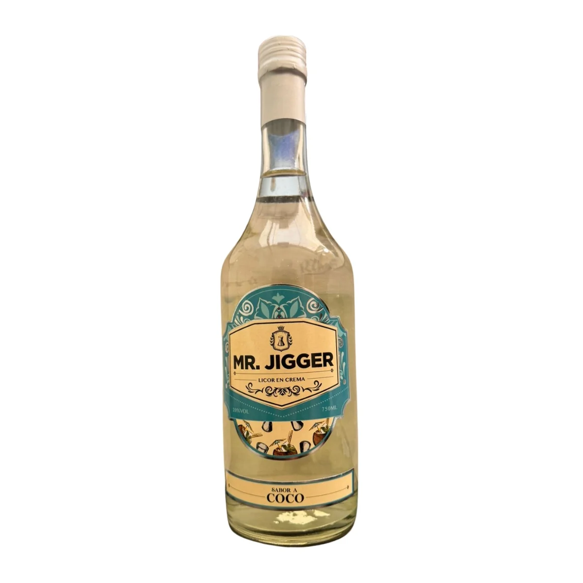 LICOR DE CREMA COCO MR. JIGGER 750ML