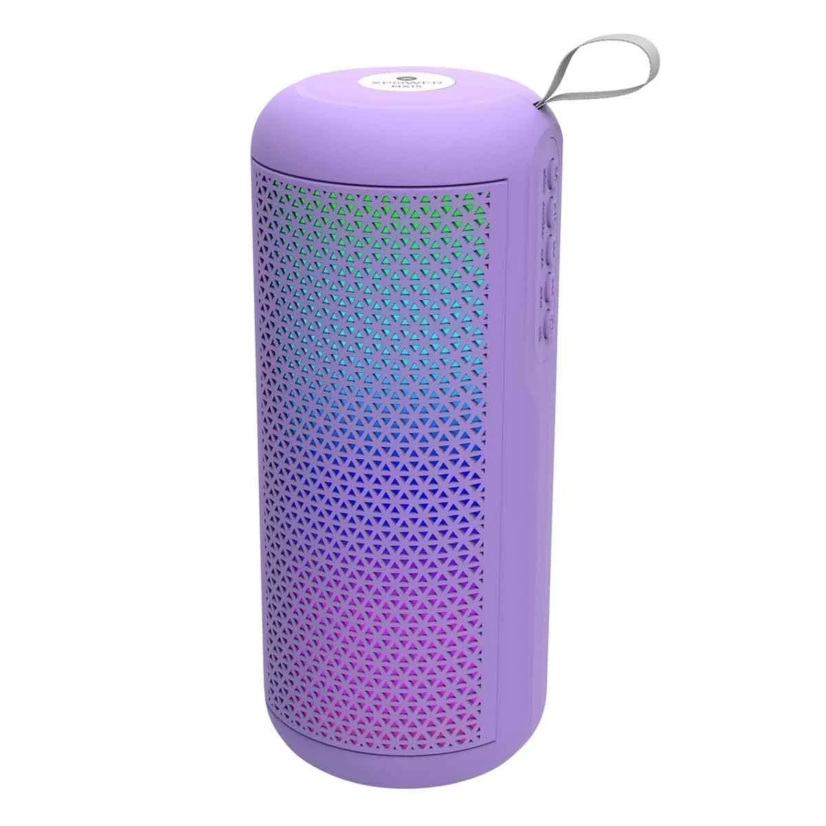 Parlante Bluetooth Con Luces Rgb Recargable Portable Radio  2