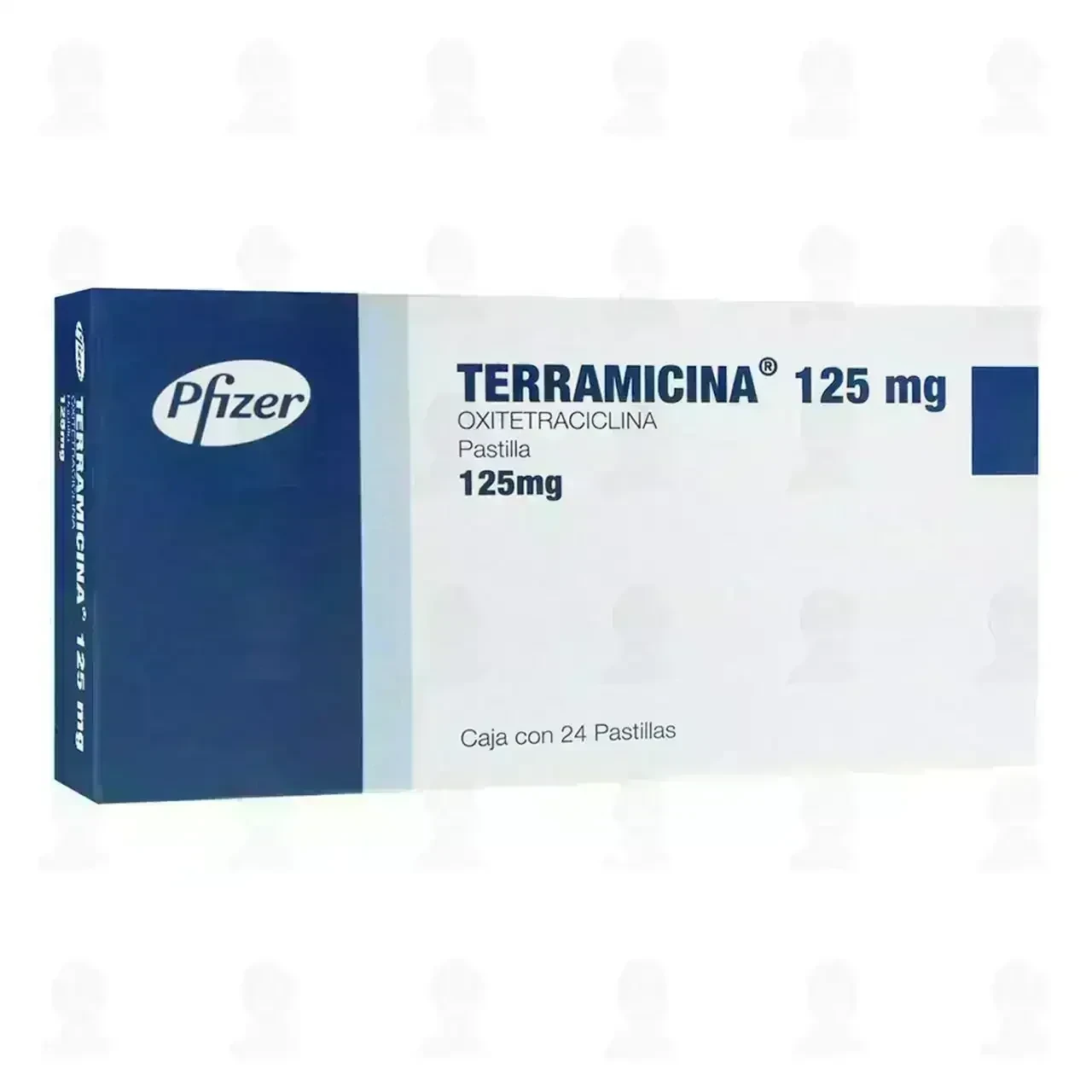 Terramicina 125 mg, 24 Pastillas