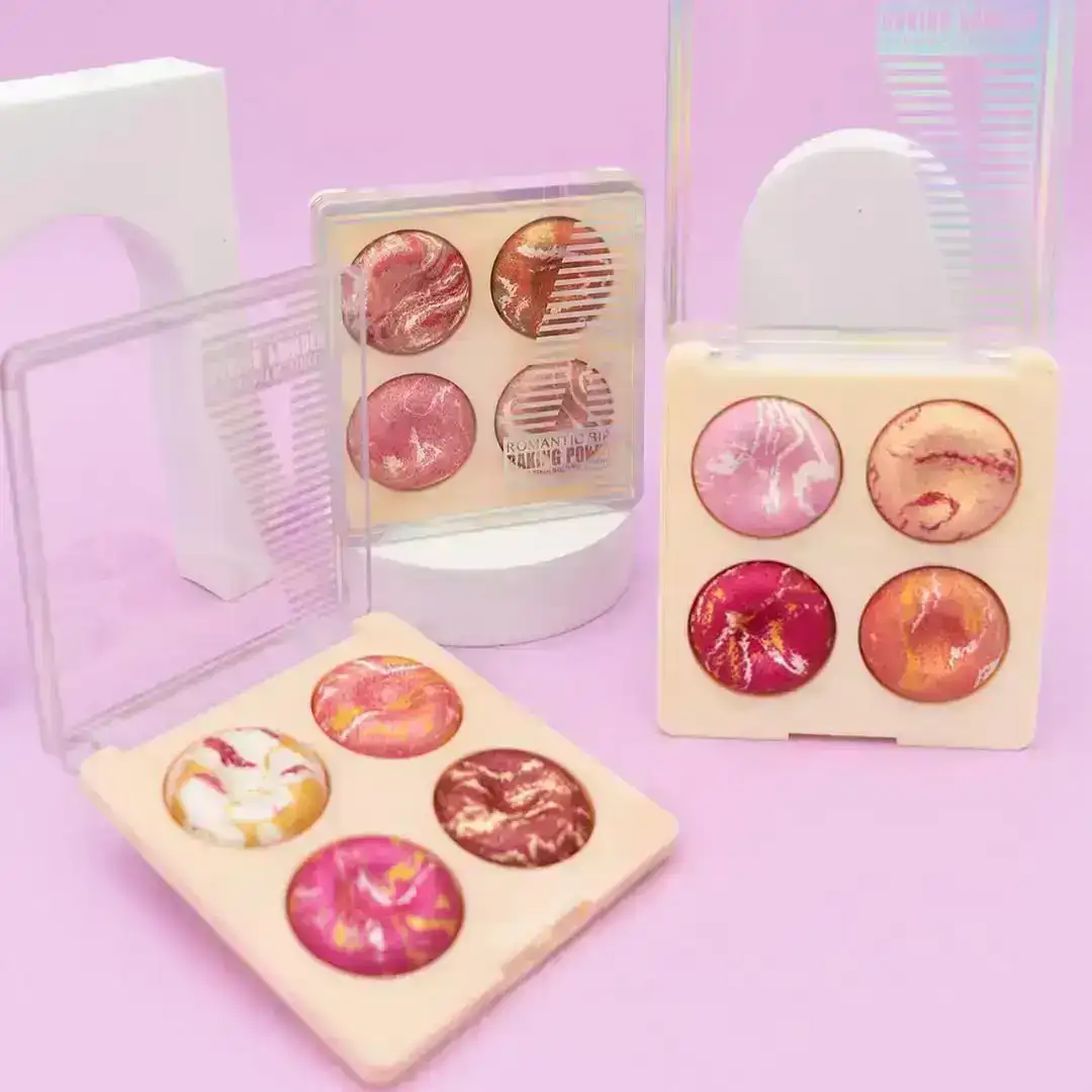 3 Sets Blush en Polvo Romantic Bird 2