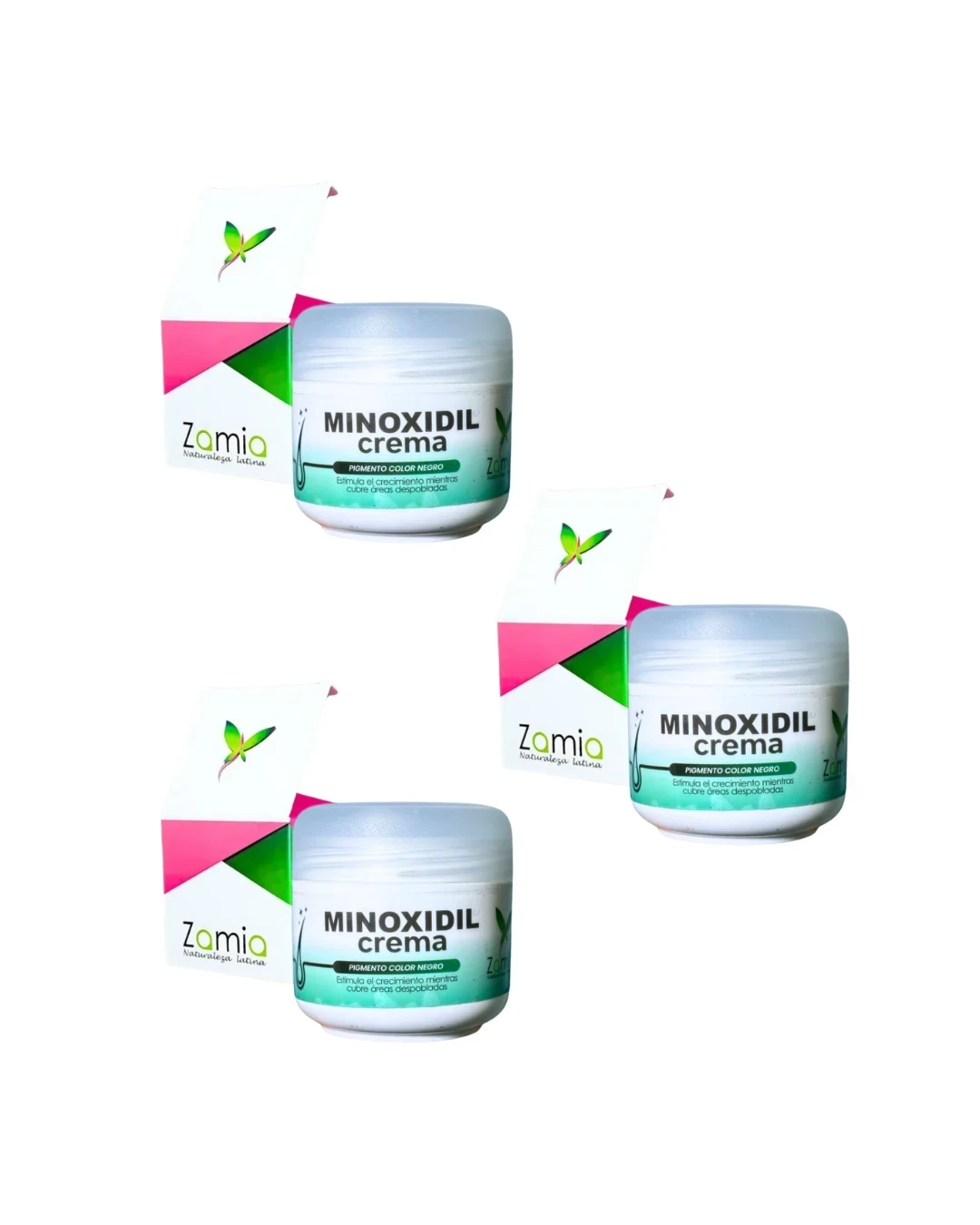 Combo X3 Minoxidil Crema original 