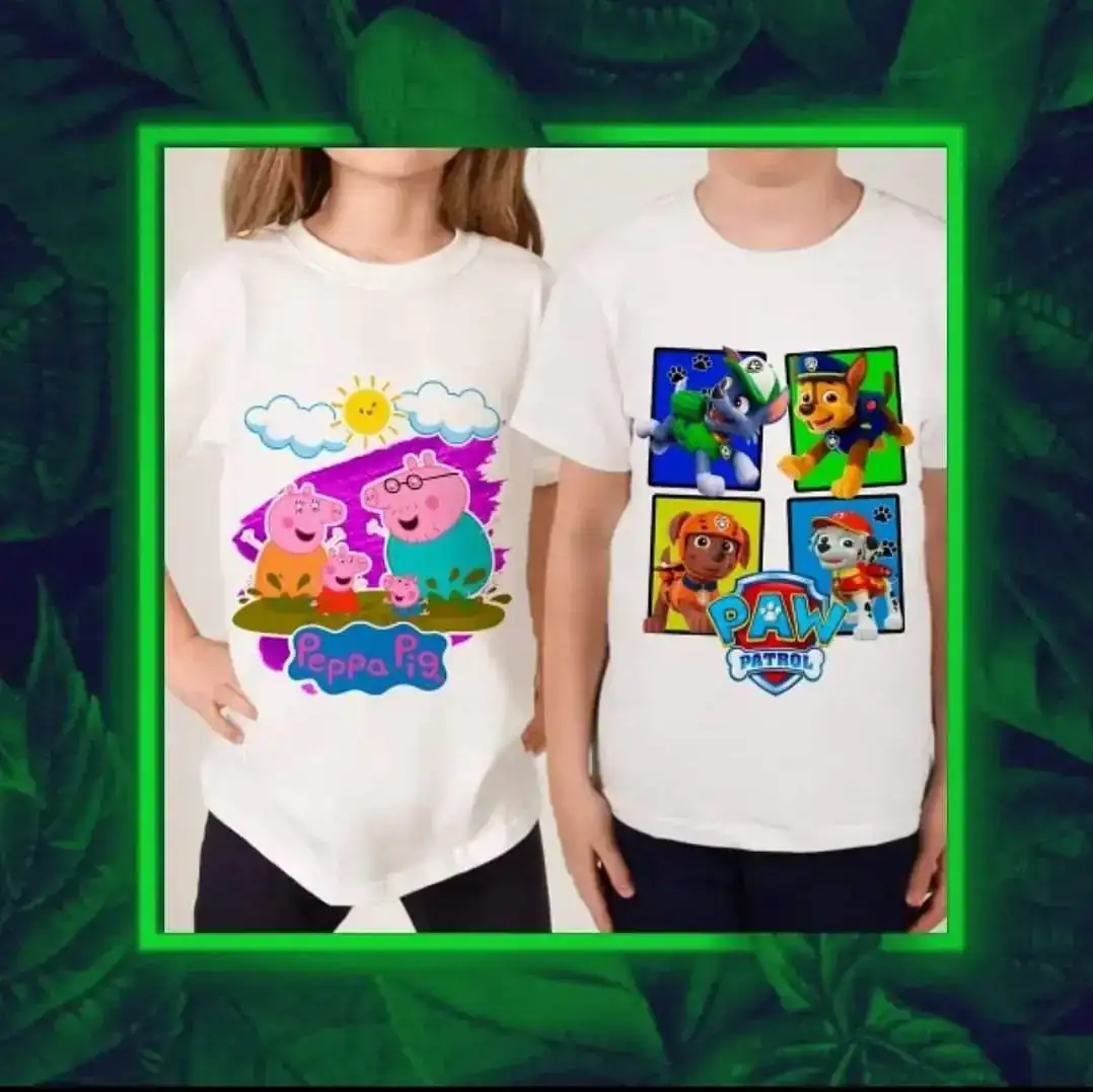 REMERAS 100 % ALGODON NIÑOS 2