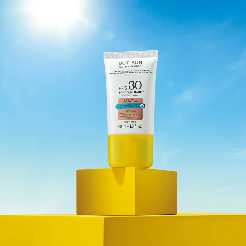 Protector solar facial diario antioxidante fps 30/ 40 ml ultra fluid botisun 2