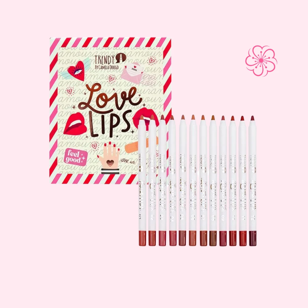 Kit Delineadores x12 Love Lip