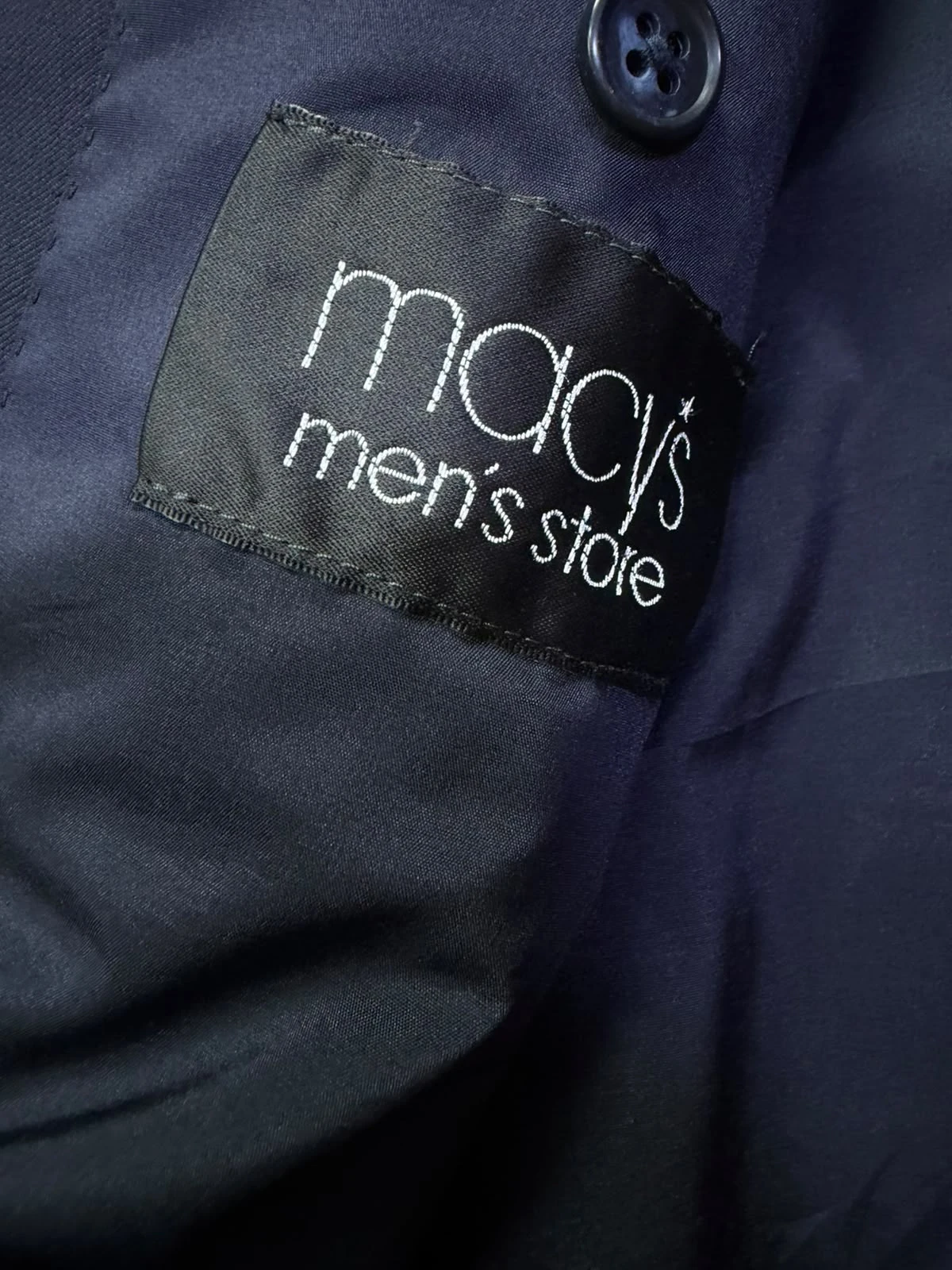 LAUREN RALPH LAUREN 100% PURE NEW WOOL NAVY BLAZER 3