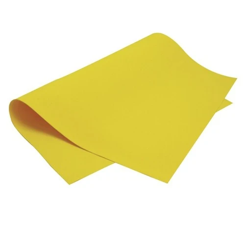 Foamy amarillo canario pliego liso 75x90