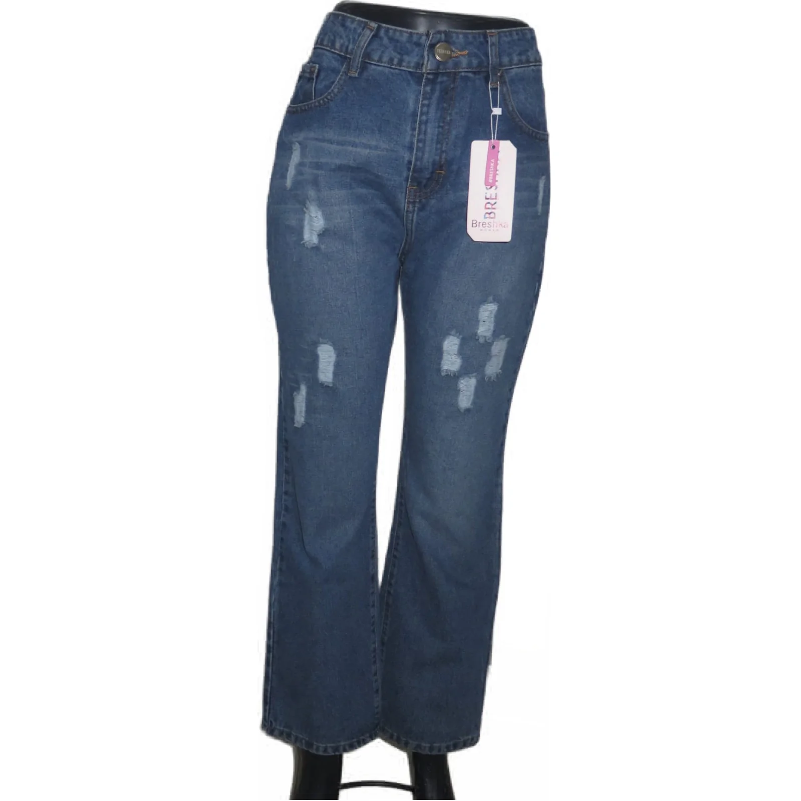 Mom Jeans Breska azul
