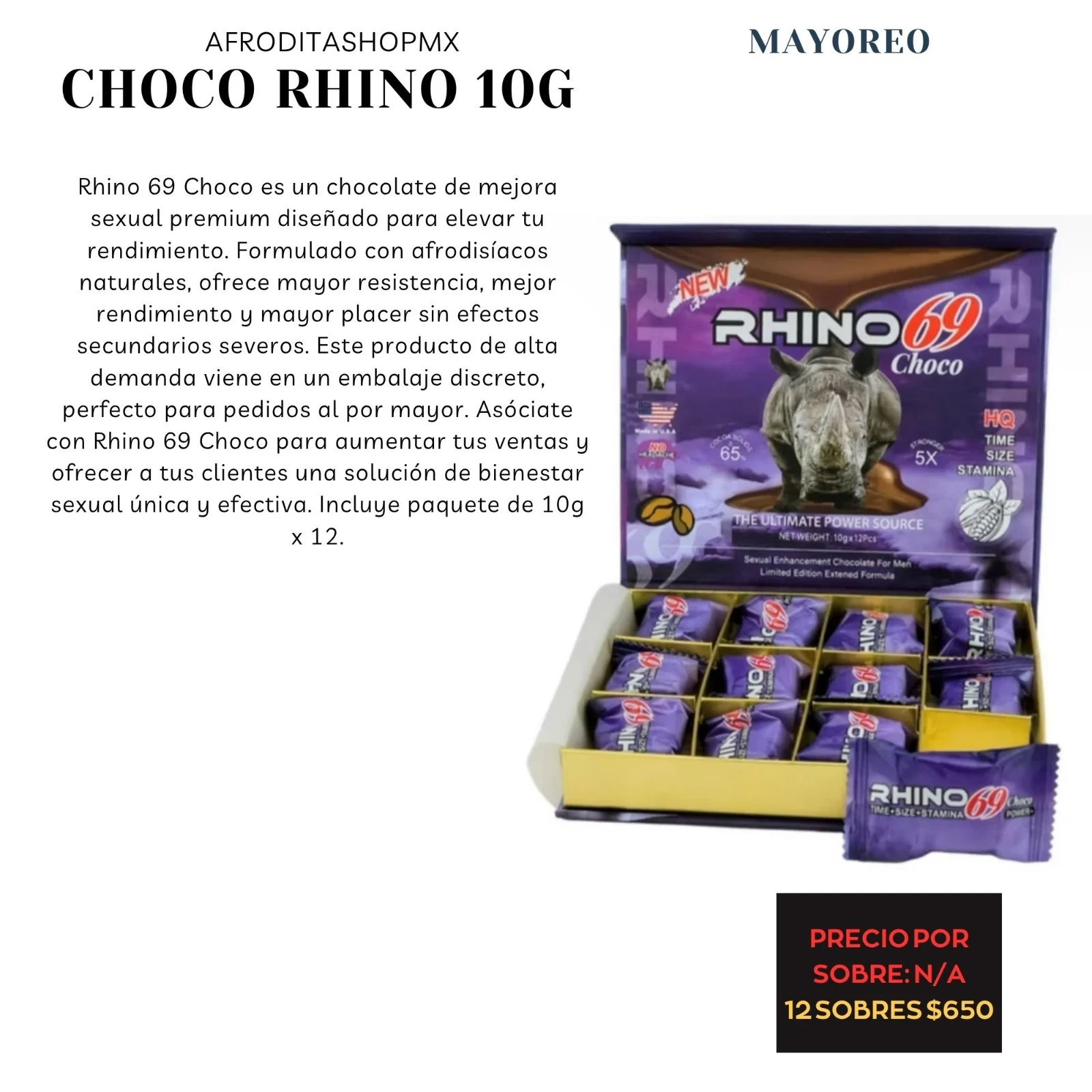 CHOCO RHINO 10g