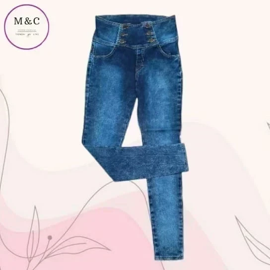 Pantalon Talla 7 mezclilla  8