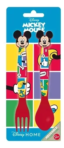 SET CUBIERTOS MICKEY