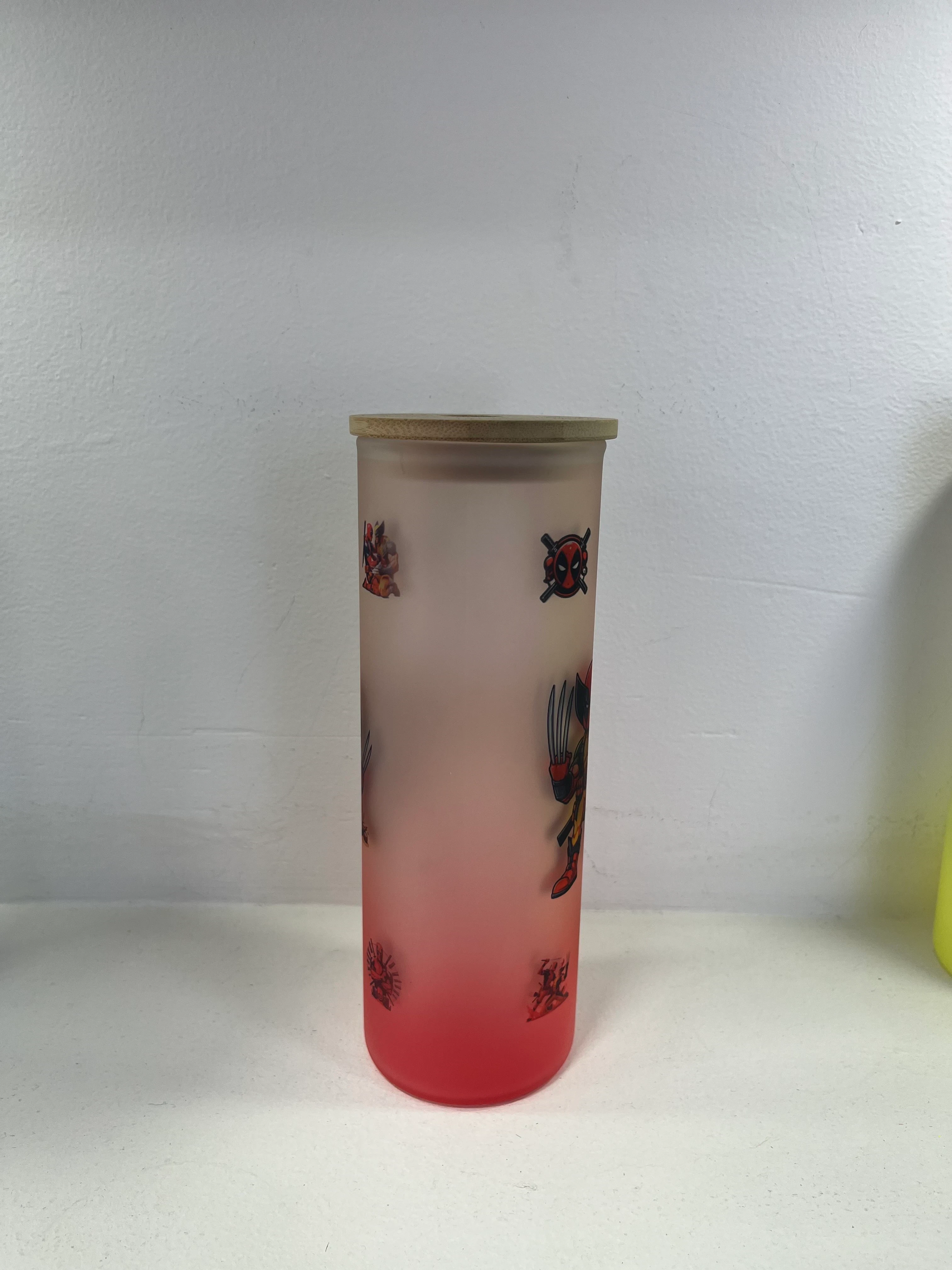 Vaso 15 Onz Fondo Color Tapa Bambu 4