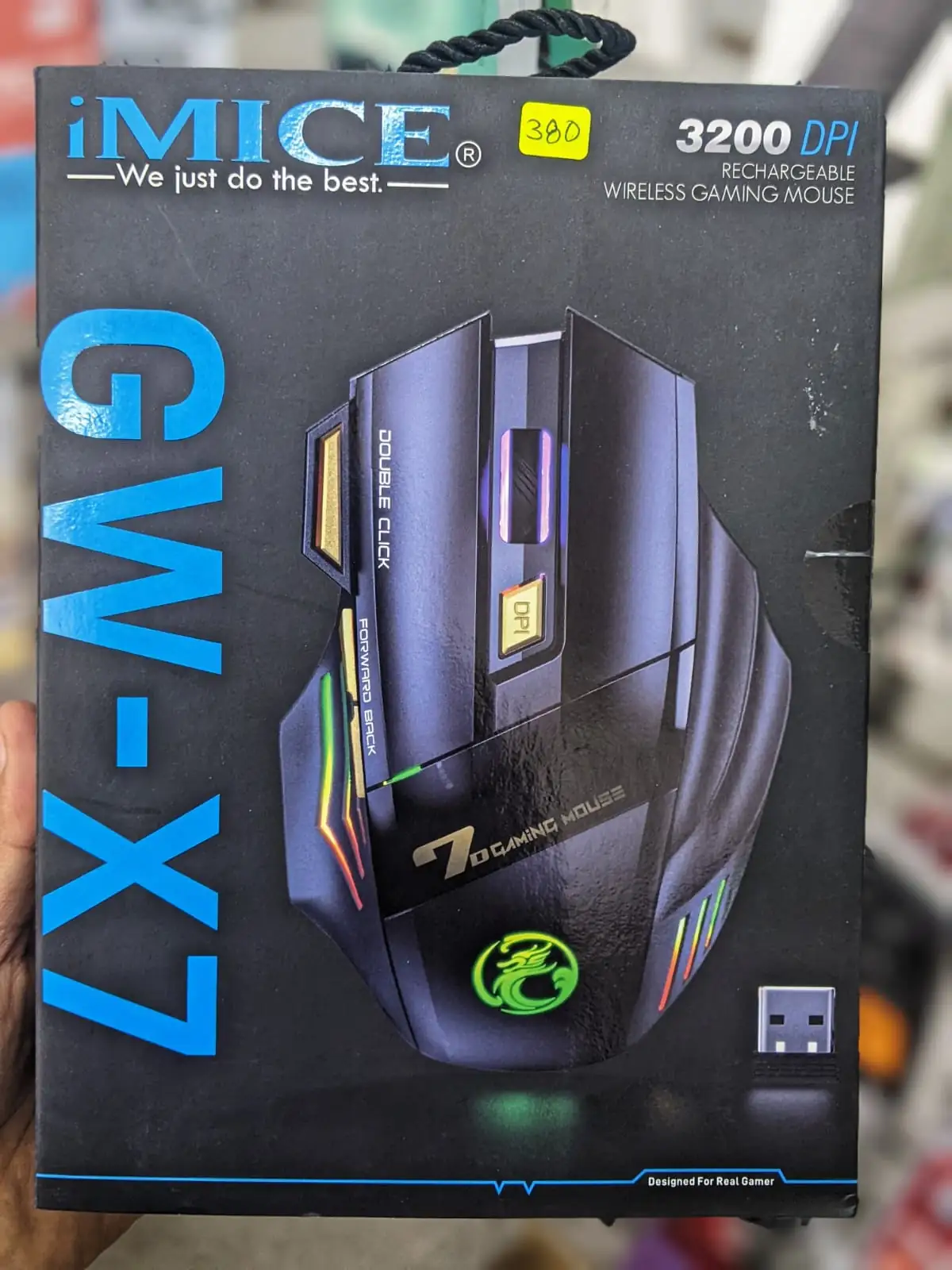 Mouse gamer iluminado 🎮👾🕹️