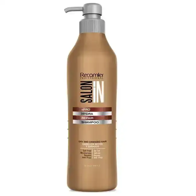 Shampoo Litro Cabellos Secos & Dañados Salon in 