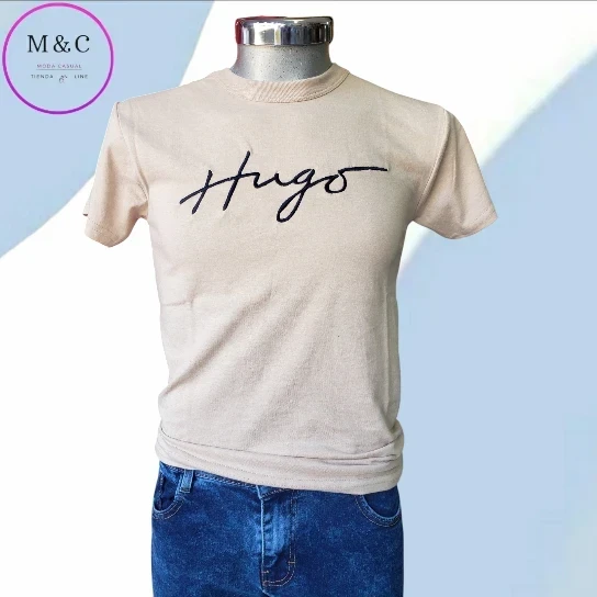 Playera CH cuello redondo 3