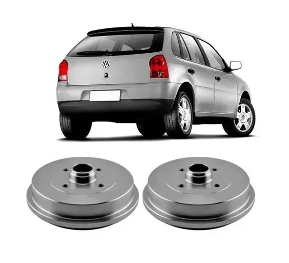 Par Tambor de freno Vw Gol /Parati / Saveiro / Voyage /Santana HF64