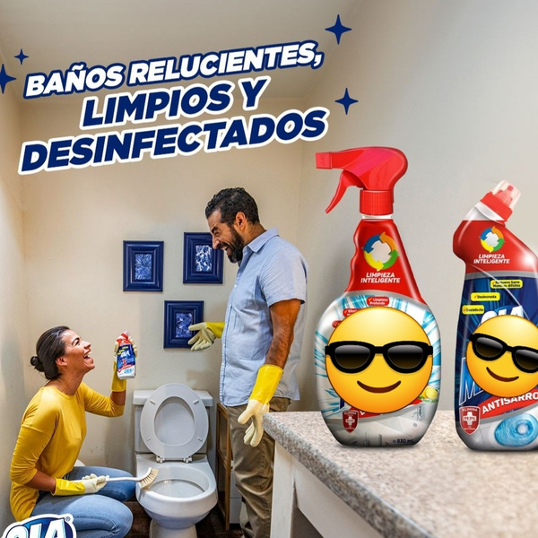 LIMPIA BAÑOS