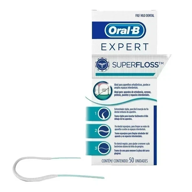 HILO SUPER FLOSS ORAL-B