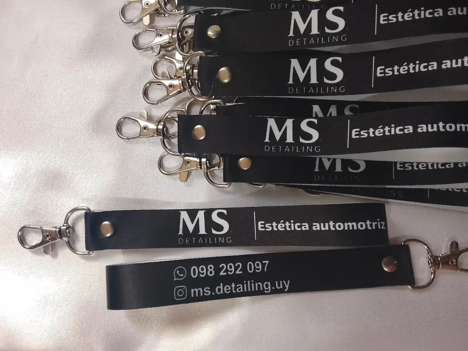 Llavero cinta 15cm con mosquetón pack por 50 unidades 4