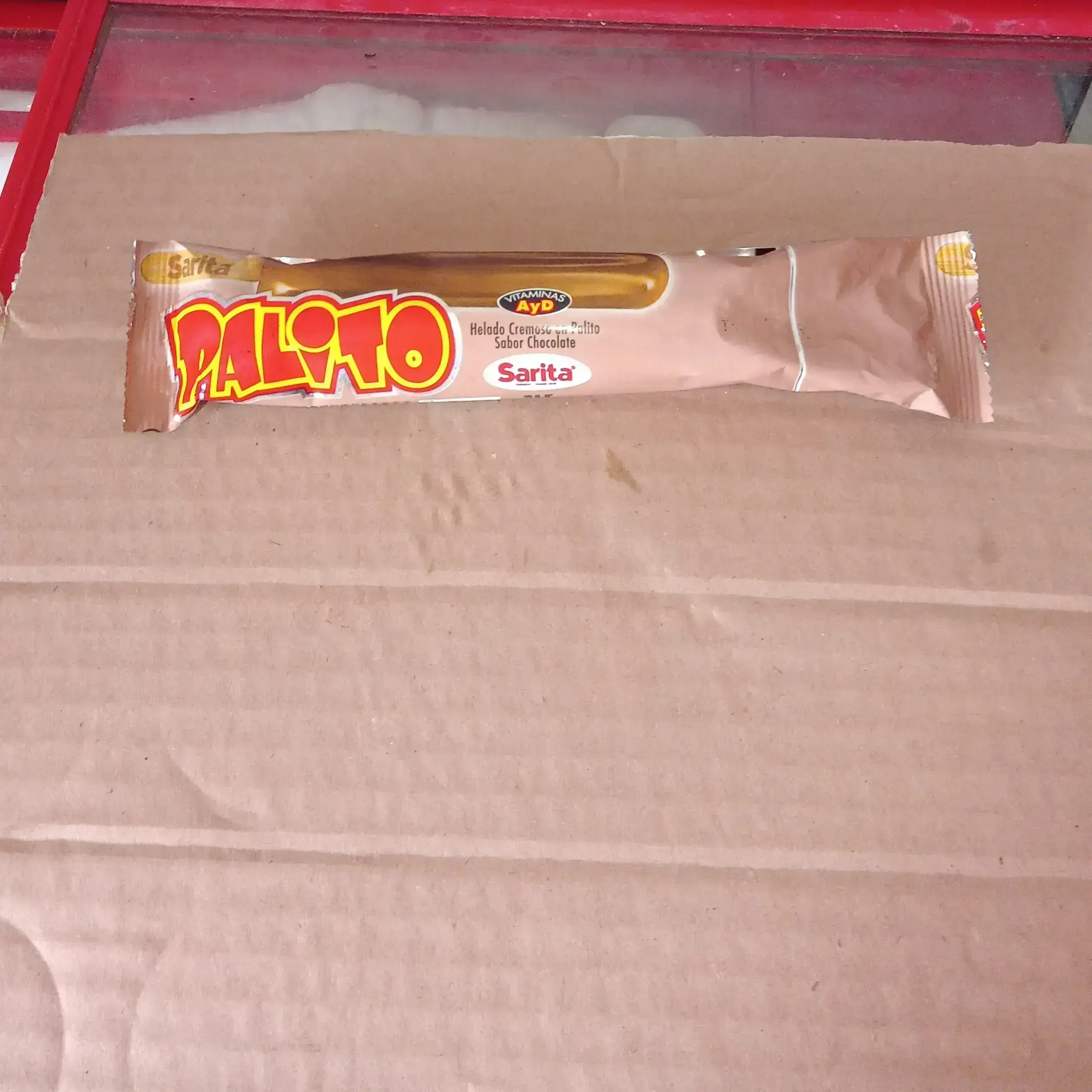 Helado palito cremoso sabor chocolate 55 g