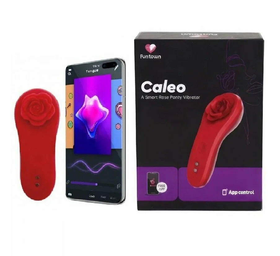 Caleo | Vibrador de clítoris con control remoto por aplicación