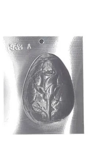 Huevo de pascua con rosa