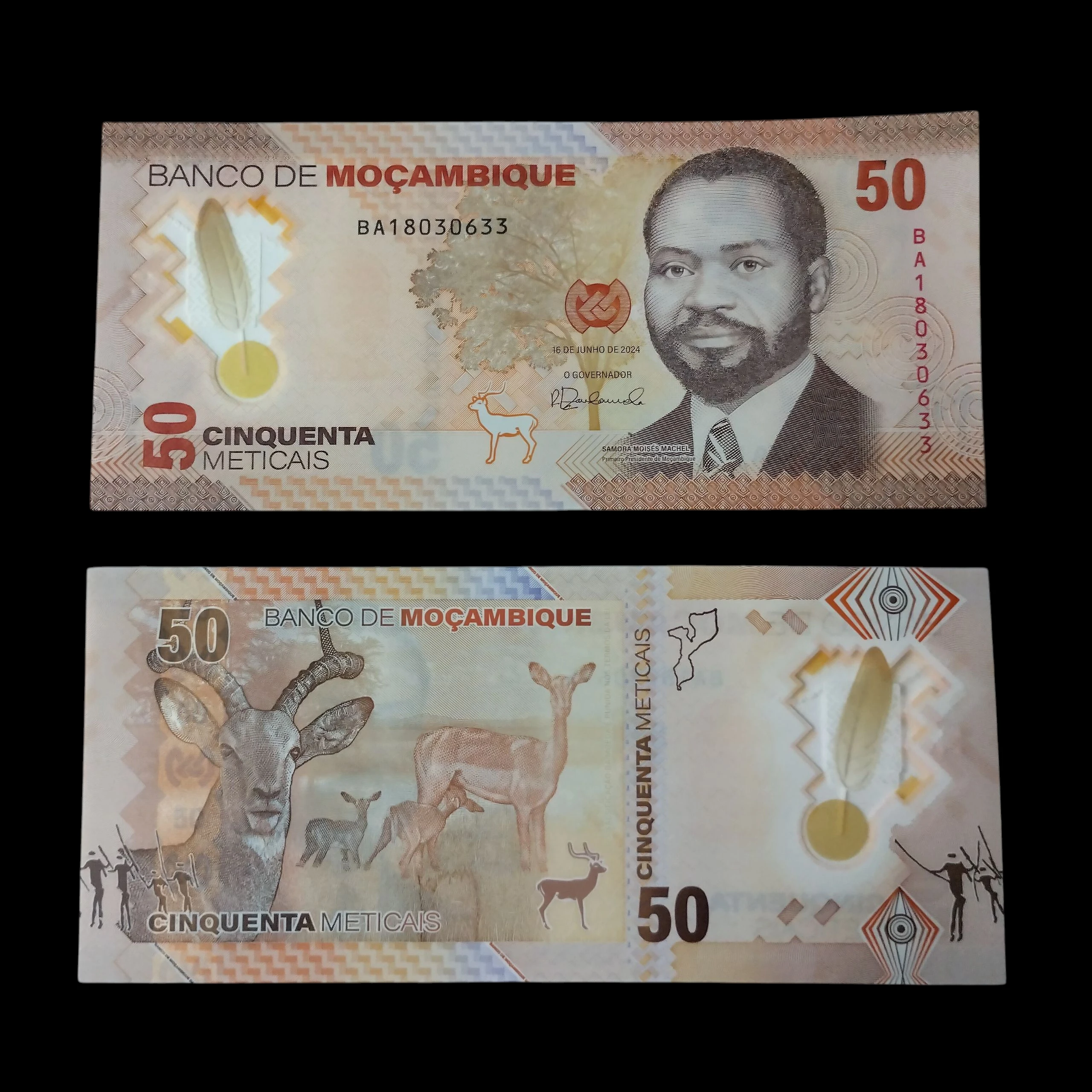 • Mozambique 50 meticais UNC 