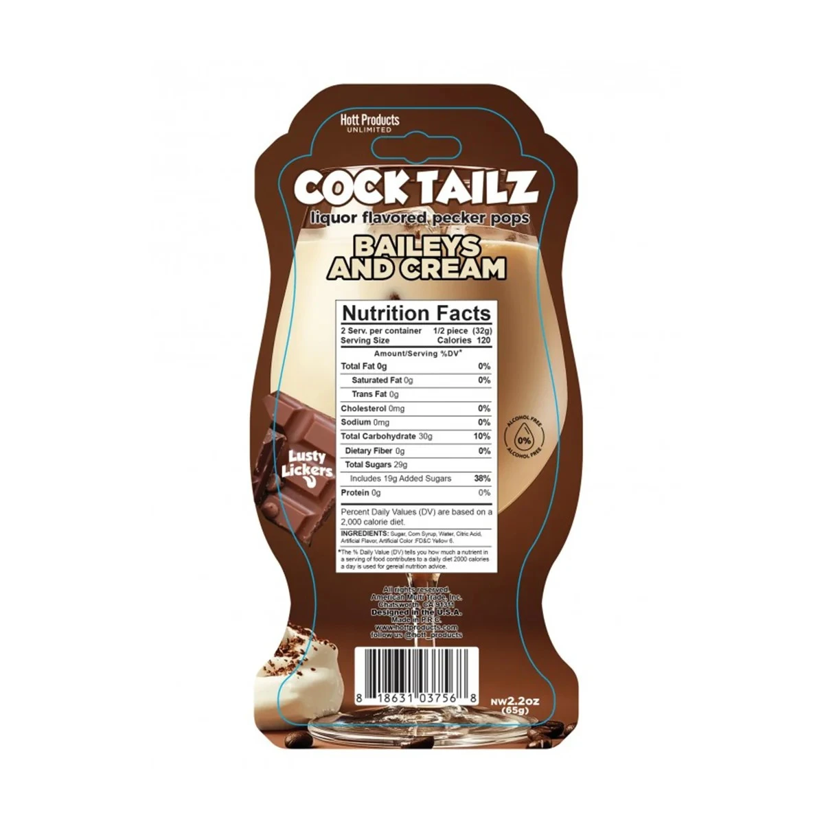Cocktailz Baileys & Cream Pecker Pop 2