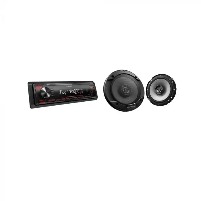 COMBO CAR AUDIO KENWOOD KMM-122 + KFC-1666
