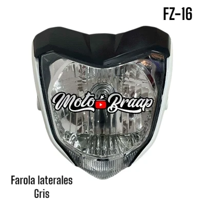 PL FZ 16 Farola alogena con laterles gris plata IMFAR62 OKL
