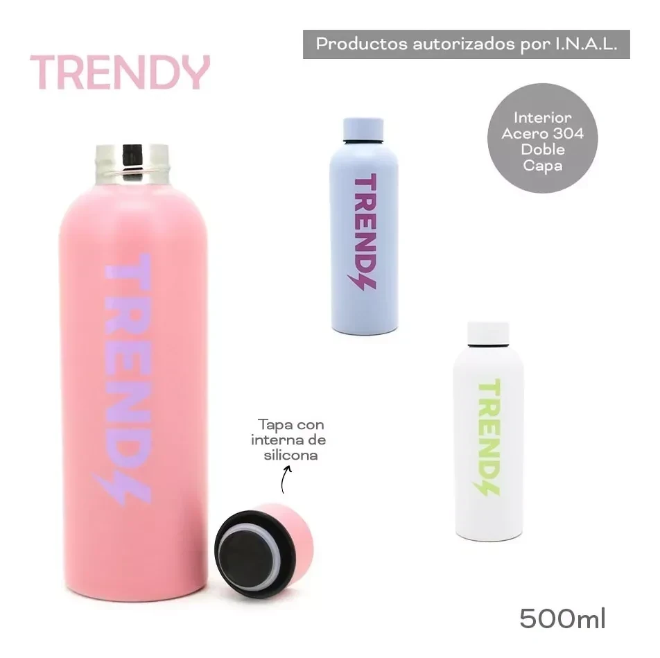 BOTELLA TERMICA TRENDY 500ml 16443
