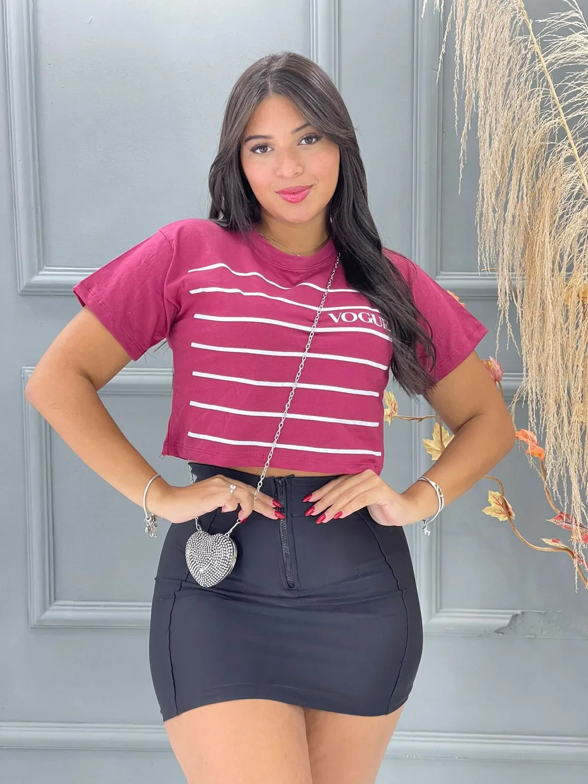 T-shirt CROPPED VOGUE 2