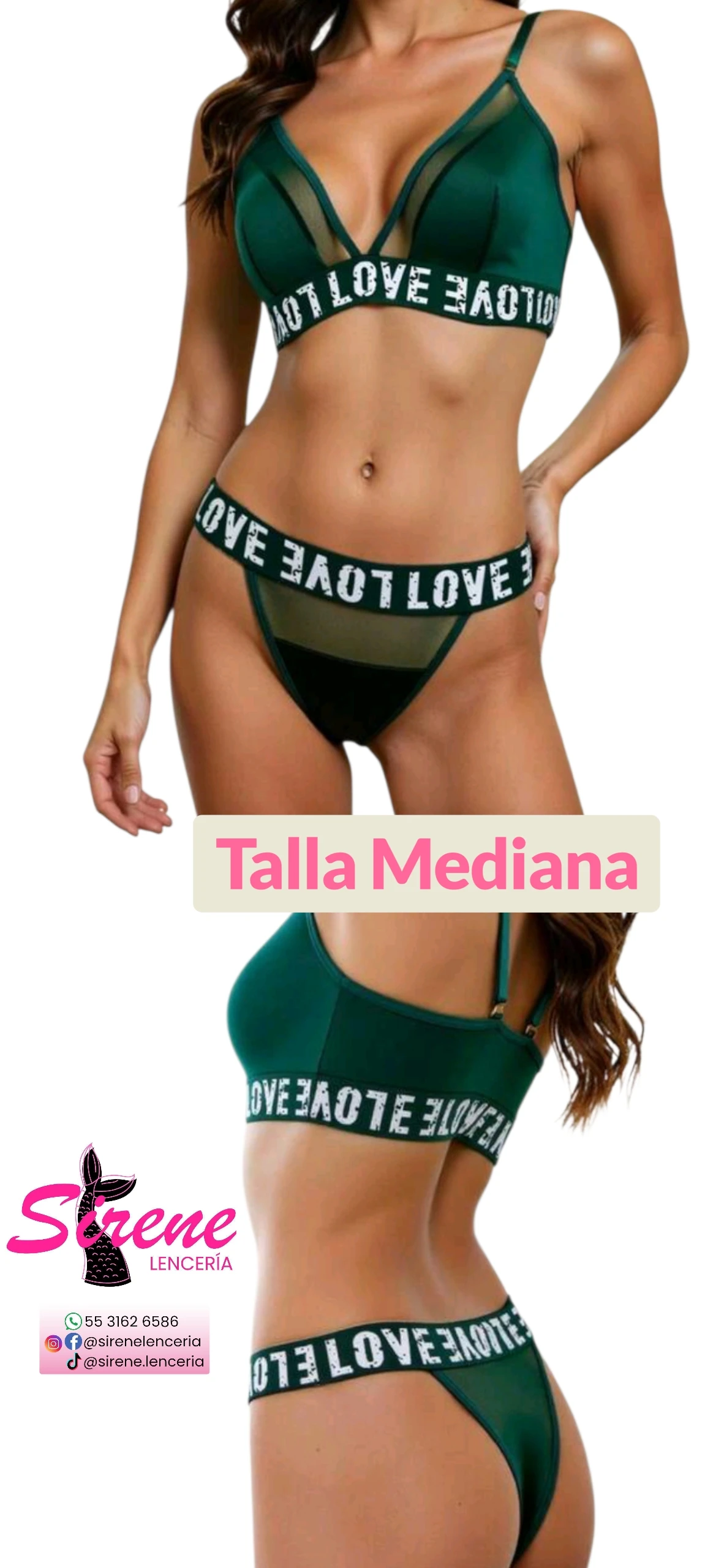 Talla Mediana Verde 2